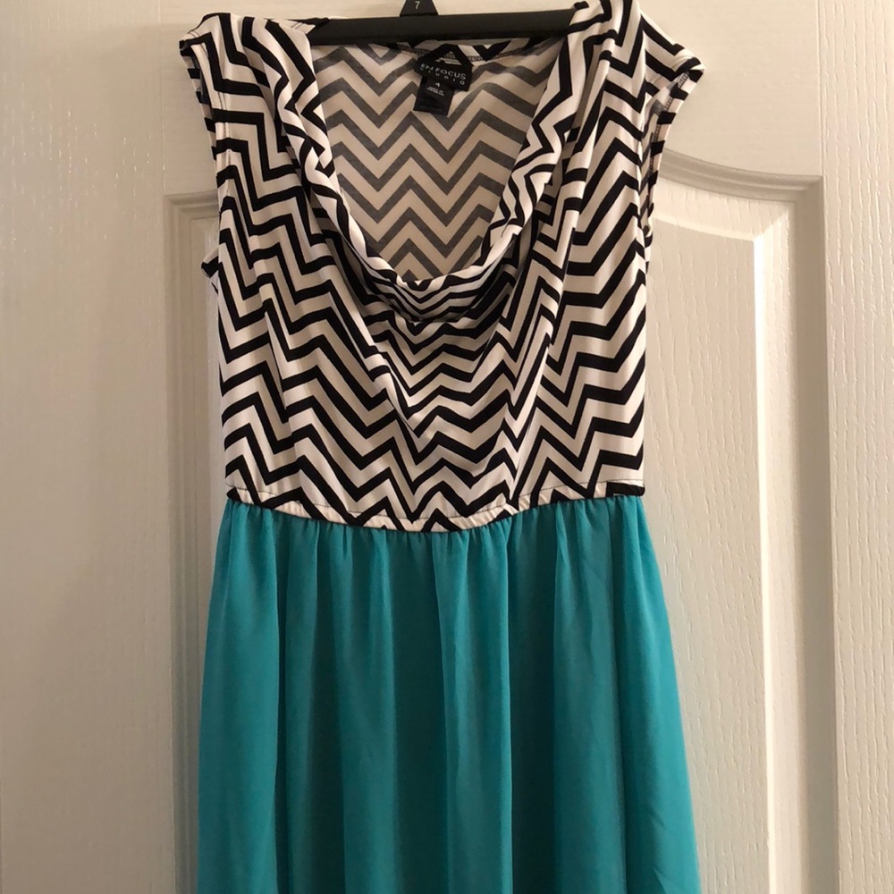 Cute chevron maxi dress